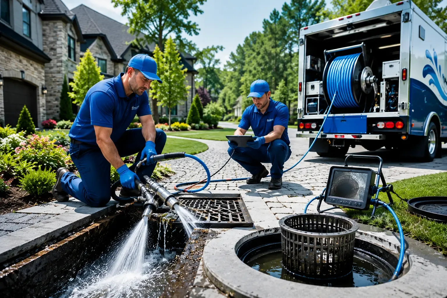 Local outdoor drain cleaning professionals in Moses Lake, WA